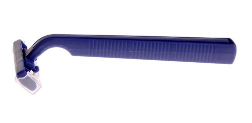 0480196743972 - MEDLINE BRN1312 LATEX FREE DISPOSABLE TWIN BLADE FACIAL RAZOR, BLUE (PACK OF 500)