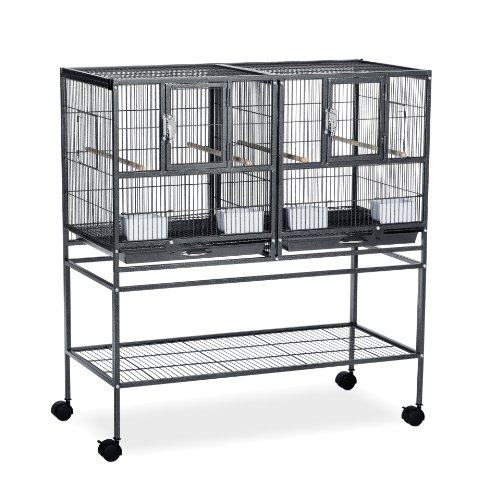 0048081000700 - PREVUE PET PRODUCTS F070 HAMPTON DELUXE DIVIDED BREEDER CAGE WITH STAND