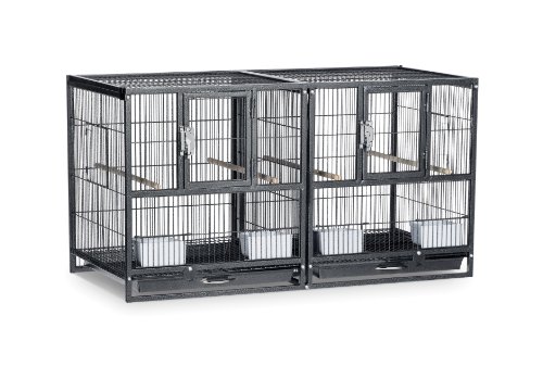 0048081000755 - PREVUE PET PRODUCTS F075 HAMPTON DELUXE DIVIDED BREEDER CAGE
