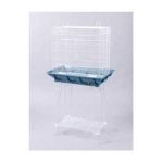 0048081008720 - CLEAN LIFE CAGE STAND WHITE MEDIUM
