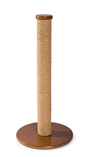 0048081071007 - PREVUE PET PRODUCTS KITTY POWER PAWS TALL ROUND POST, NATURAL