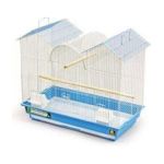 0048081118047 - PARAKEET TRIPLE ROOF CAGE ASSORTED 26 X 14 X