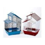 0048081416143 - PARAKEET HOUSE STYLE CAGE ASSORTED 16 X 14 X
