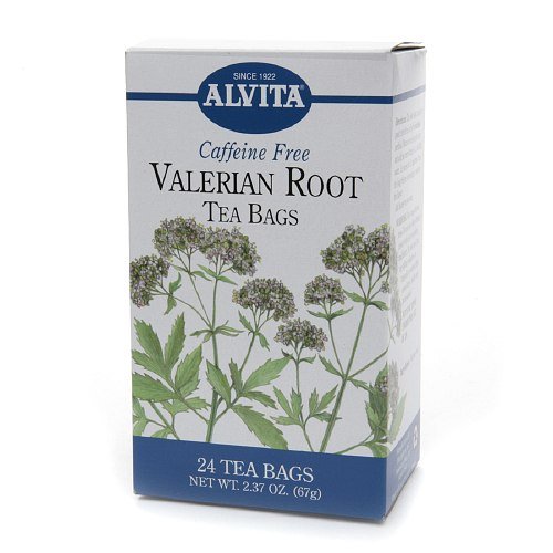 4810206004087 - ALVITA CAFFEINE FREE TEA, VALERIAN ROOT 24 BAGS