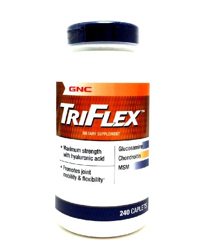 0048107059019 - GNC TRIFLEX-GLUCOSAMINE, CHONDROITIN, MSM, 240 CAPLETS