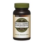 0048107074777 - GNC BLACK CHERRY CONCENTRATE CAPSULES 250 MG,120 COUNT