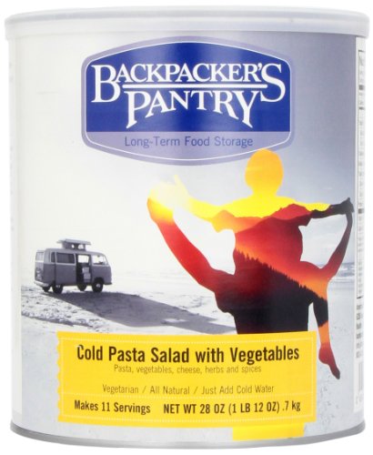 0048143003014 - BACKPACKER'S PANTRY COLD PASTA SALAD WITH VEGETABLES, 28-OUNCE