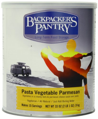0048143003601 - BACKPACKER'S PANTRY PASTA VEGETABLE PARMESAN, 33 OUNCE, #10 CAN