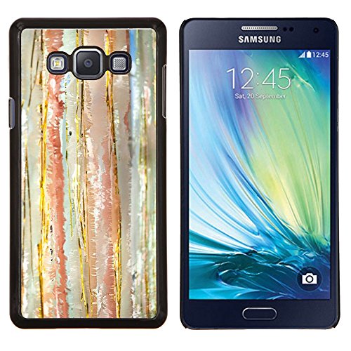 4819441582237 - STUSS CASE / HARD PROTECTIVE CASE COVER - WATERCOLOR PASTEL LINES TONE VERTICAL - SAMSUNG GALAXY A7 ( A7000 )