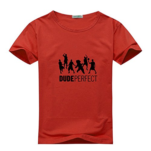 4820805104187 - LISHI YOUTH TEE SHIRTS DUDE PERFECT CARTOON RED SIZE M(10Y-12Y)
