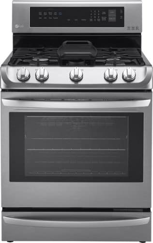 0048231319164 - LG - 6.3 CU. FT. SELF-CLEANING FREESTANDING GAS CONVECTION RANGE - STAINLESS STE