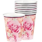 0048419717225 - 18 CT. BLOSSOMS MIS QUINCE ANOS 9 OZ. PAPER CUPS