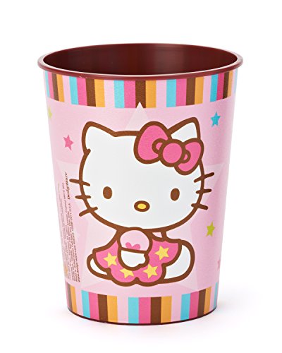 0048419881186 - AMERICAN GREETINGS HELLO KITTY 16-OUNCE PLASTIC PARTY CUP, BALLOON DREAMS, PARTY SUPPLIES