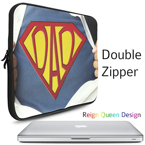 4848185122676 - REIGN QUEEN CUSTOM SUPER DAD DURABLE SLEEVE CASE BAGS 13, 15 ,17 INCH FOR APPLE MACBOOK, MACBOOK PRO / AIR,LENOVO,GW, ACER, ASUS, DELL, HP, SONY, TOSHIBA (TWO SIDES) CUSTOM YOUR IMAGE HERE