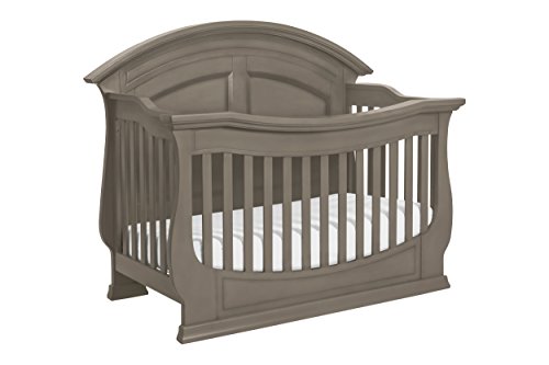 0048517811146 - MILLION DOLLAR BABY CLASSIC WAKEFIELD 4-IN-1 CONVERTIBLE CRIB WITH TODDLER BED CONVERSION KIT, WASHED GREY