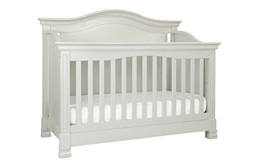 0048517817834 - MILLION DOLLAR BABY CLASSIC LOUIS 4-IN-1 CONVERTIBLE CRIB WITH TODDLER BED CONVERSION KIT, DOVE GREY