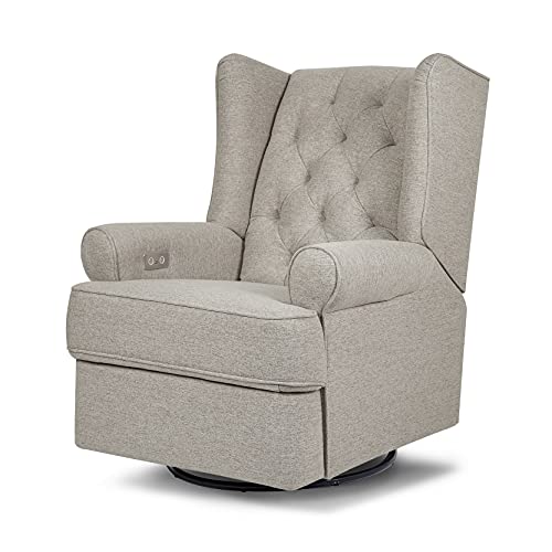 0048517846094 - HARBOUR ELECTRONIC RECLINER AND SWIVEL GLIDER IN ECO-PERFORMANCE FABRIC WITH USB PORT | WATER REPELLENT & STAIN RESISTANT