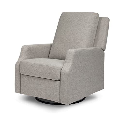 0048517853610 - MILLION DOLLAR BABY CLASSIC CREWE RECLINER AND SWIVEL GLIDER, PERFORMANCE GREY ECO-WEAVE