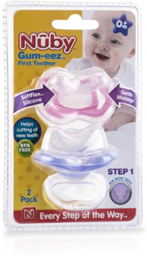 0048526006137 - 2-PACK GUM-EEZ FIRST TEETHER CASE OF 24