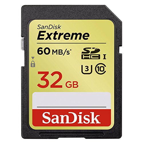 0048541300432 - SANDISK EXTREME 32GB UHS-I/U3 SDHC MEMORY CARD UP TO 60MB/S READ - SDSDXN-032G-G46