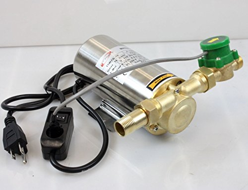 0048569697484 - MINIATURE 90W SELF PRIMING DOMESTIC SHOWER PRESSURE WATER BOOSTER STAINLESS PUMP