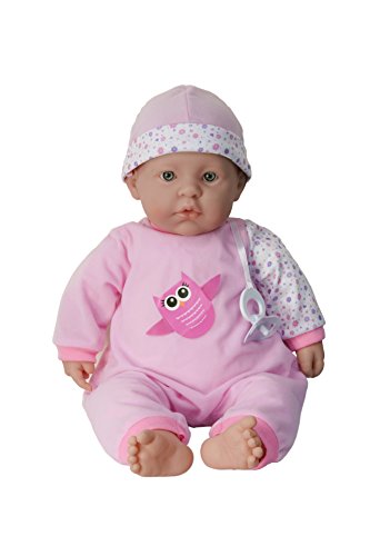 4861313197551 - JC TOYS, LA BABY 20-INCH SOFT BODY PINK PLAY DOLL - FOR CHILDREN 2 YEARS OR OLDER, DESIGNED BY BERENGUER