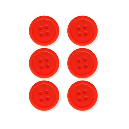4861383161292 - KIKKERLAND SILICONE TEA BUTTONS, SET OF 6