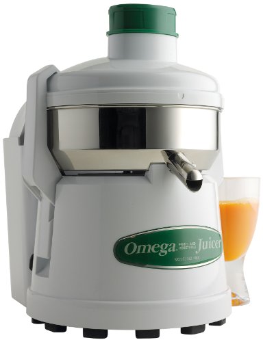 4861403115410 - OMEGA 4000 STAINLESS-STEEL 1/3-HP CONTINUOUS PULP-EJECTION JUICER