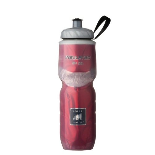 4861413180347 - POLAR BOTTLE INSULATED WATER BOTTLE (24-OUNCE, RED)