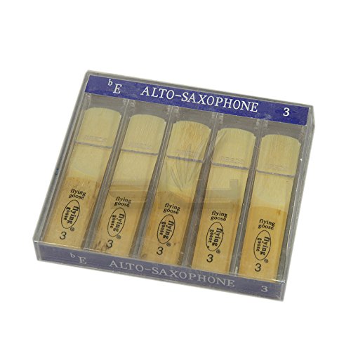 4861863102609 - FLYING GOOSE ALTO SAXOPHONE REEDS STRENGTH 3, PACK OF 10