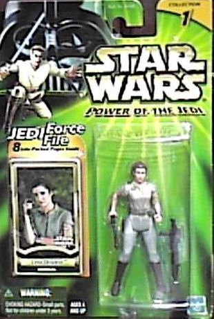 0486776500119 - STAR WARS POWER OF THE JEDI GENERAL LEIA ORGANA ACTION FIGURE