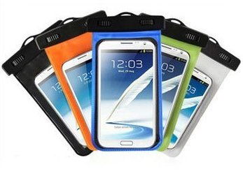4872193199818 - WATERPROOF CASE FOR APPLE IPHONE, SAMSUNG, HTC, LG, NOKIA, MOTOROLA AND OTHER SMART PHONES. (CLEAR)