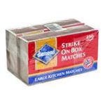 0048789022394 - STRIKE ON BOX LARGE KITCHEN MATCHES 2 - 250 COUNT BOXES