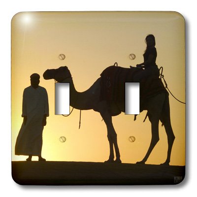0488010066023 - 3DROSE LLC LSP_10066_2 DESERT CAMELS ARE A WAY OF TRANSPORTATION AND ARE ALSO USED FOR RACING AT DUBAI CAMEL RACECOURSE DOUBLE TOGGLE SWITCH