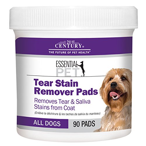 4883053130155 - 21ST CENTURY TEAR STAIN REMOVER DOG PADS - 90 COUNT