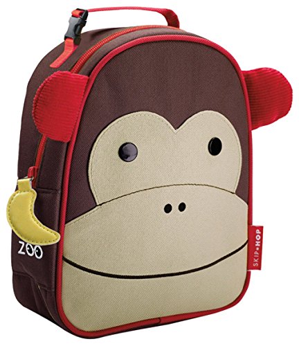 4883063115715 - SKIP HOP ZOO LUNCHIE INSULATED LUNCH BAG MONKEY