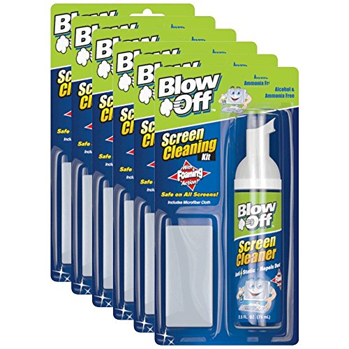 4883183159194 - MAX PRO BLOW OFF FK-2603 FOAMING SCREEN CLEANING KIT 6 PACK