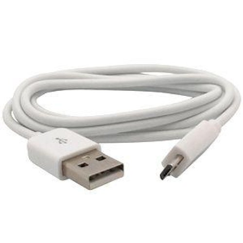 4883573118817 - MEYAKO MICRO USB CABLE, 3FT HIGH SPEED USB 2.0 A MALE TO MICRO B ROUND CABLE CORD FOR ANDROID, SAMSUNG, HTC, MOTOROLA, NOKIA, LG, HP, SONY, BLACKBERRY AND MORE (WHITE)