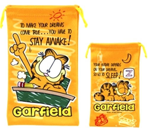 4891595020469 - GARFIELD MICRO FIBRE POUCH SAMSUNG GALAXY NOTE IPHONE 6 PLUS HTC BLACKBERRY IPOD TOUCH BAG MADE IN KOREA