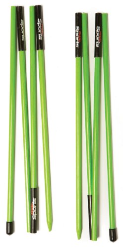 0048929200996 - PRIDESPORTS GOLF ALIGNMENT STICK (SET OF 2), LIME GREEN