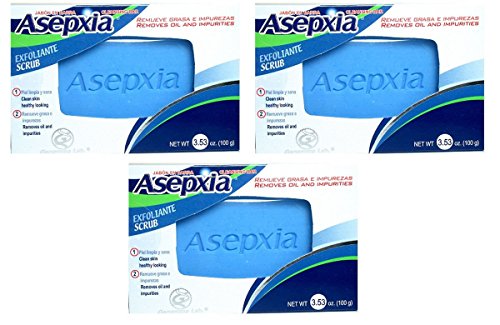 4893603118199 - ASEPXIA SOAP - ASTRINGENT JABON ASTRINGENTE (PURPLE) 3.52 OZ (PACK OF 3)