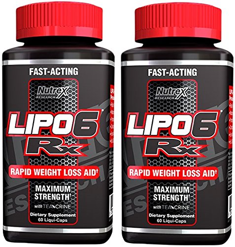 4893913161441 - NUTREX RESEARCH LIPO-6 RX SUPPLEMENT, 60 COUNT (60(PACK OF 2))