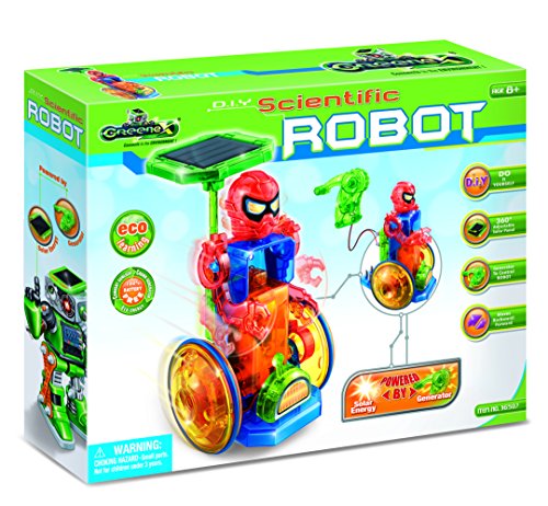 4894091365072 - AMAZING TOYS GREENEX D.I.Y. SCIENTIFIC ROBOT INTERACTIVE SCIENCE LEARNING KIT