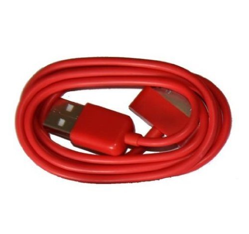 4894376009745 - ECOMGEAR RED USB SYNC DATA CABLE