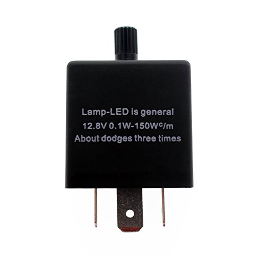 4894425481539 - IDS 3 PIN ADJUSTABLE ELECTRONIC LED FLASHER RELAY FOR CAR BLINKER SIGNAL TURN LIGHT