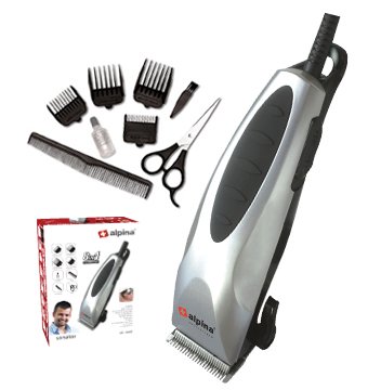 4895069704787 - ALPINA SF-5049 PROFESSIONAL 8 IN 1 HAIR CUTTING AND GROOMING CLIPPER SET FOR MEN- 220/240V COUNTRIES