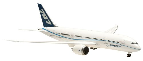 4897000365361 - DARON HOGAN BOEING HOUSE 787-8 REG N787FT NONFLEXED MODEL KIT WITH GEAR, 1/200 SCALE