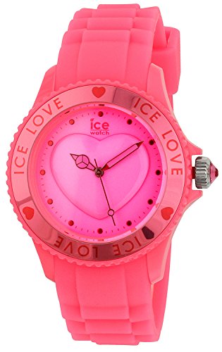 4897028002484 - UNISEX ICE LOVE LARGE PINK DIAL PLASTIC
