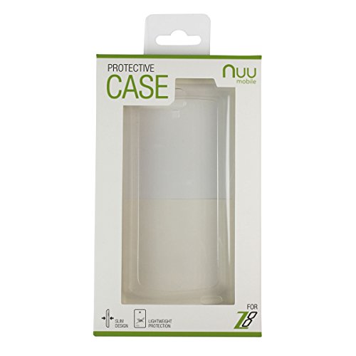 4897036413760 - NUU MOBILE Z8 PROTECTIVE CASE, CLEAR