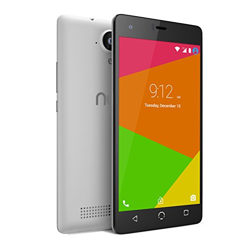 4897036414217 - NUU MOBILE N4L 5.0 HD DUAL LTE SIM ANDROID LOLLIPOP SMARTPHONE WITH 2YR WARRANTY, WHITE